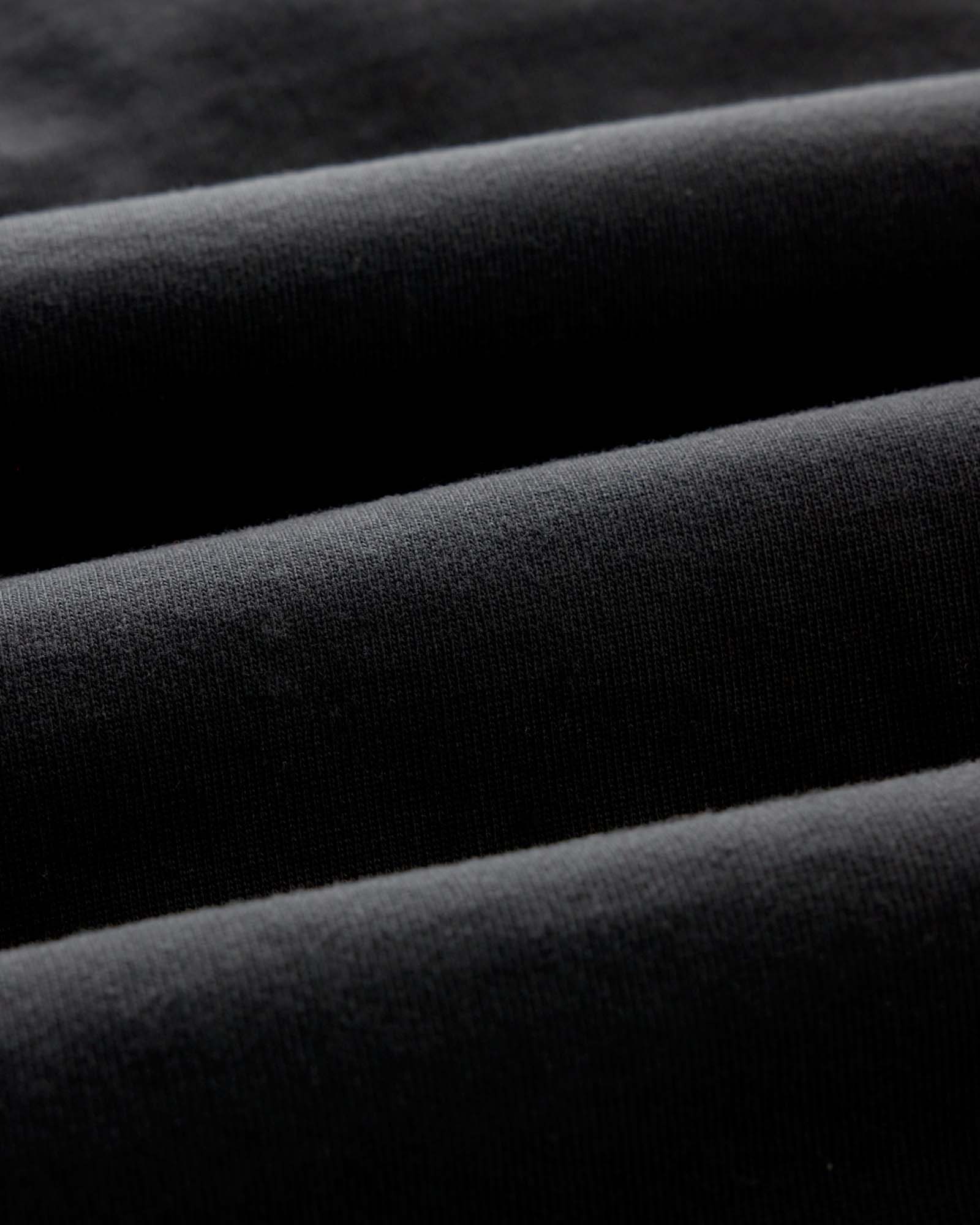 material shot of the fabric on The Rugby Shirt in Coal, Knits by Taylor Stitch
