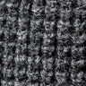 Heather Graphite Merino Waffle