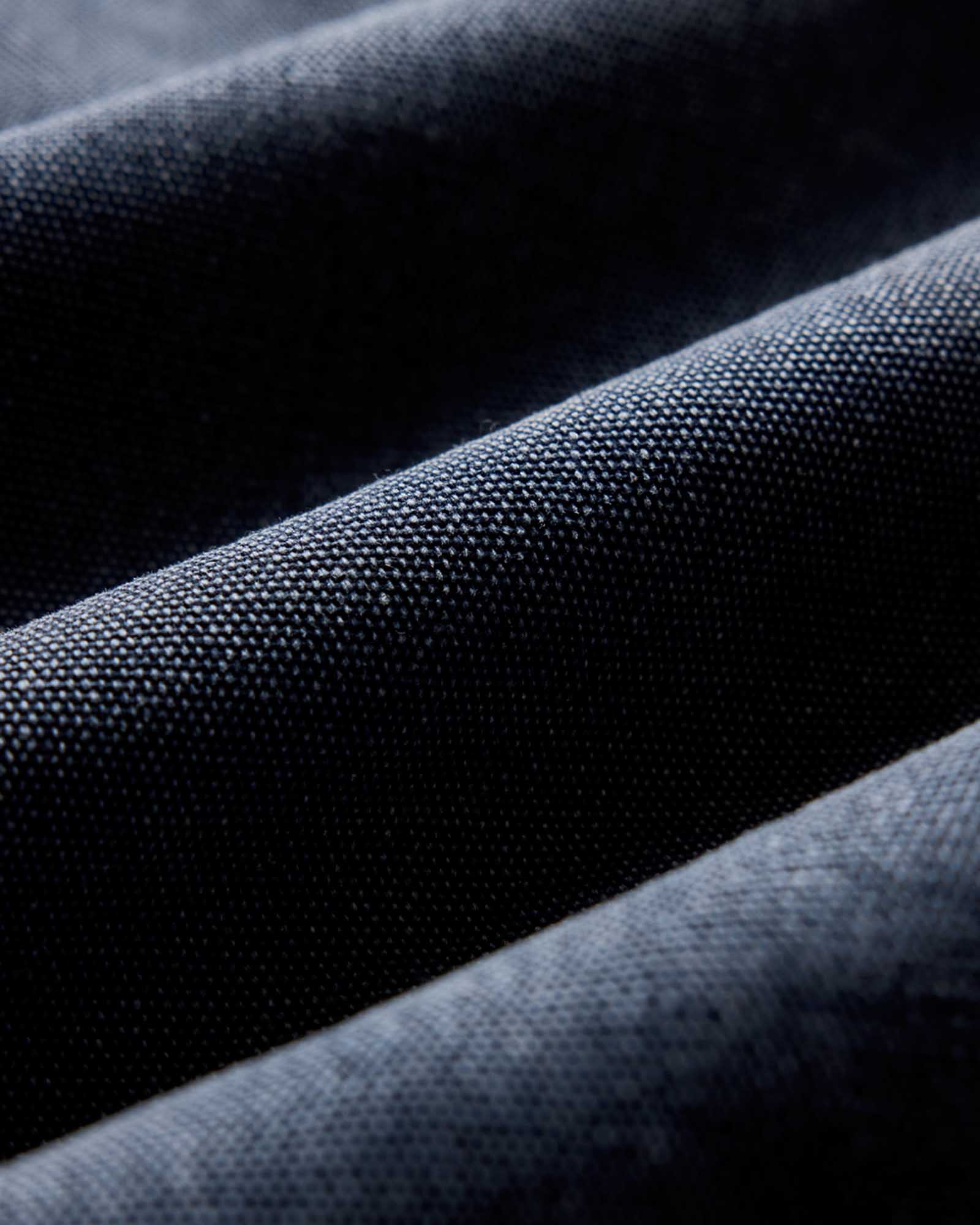 material shot of the fabric on The Workhorse Jacket in Navy Chipped Canvas, Outerwear by Taylor Stitch