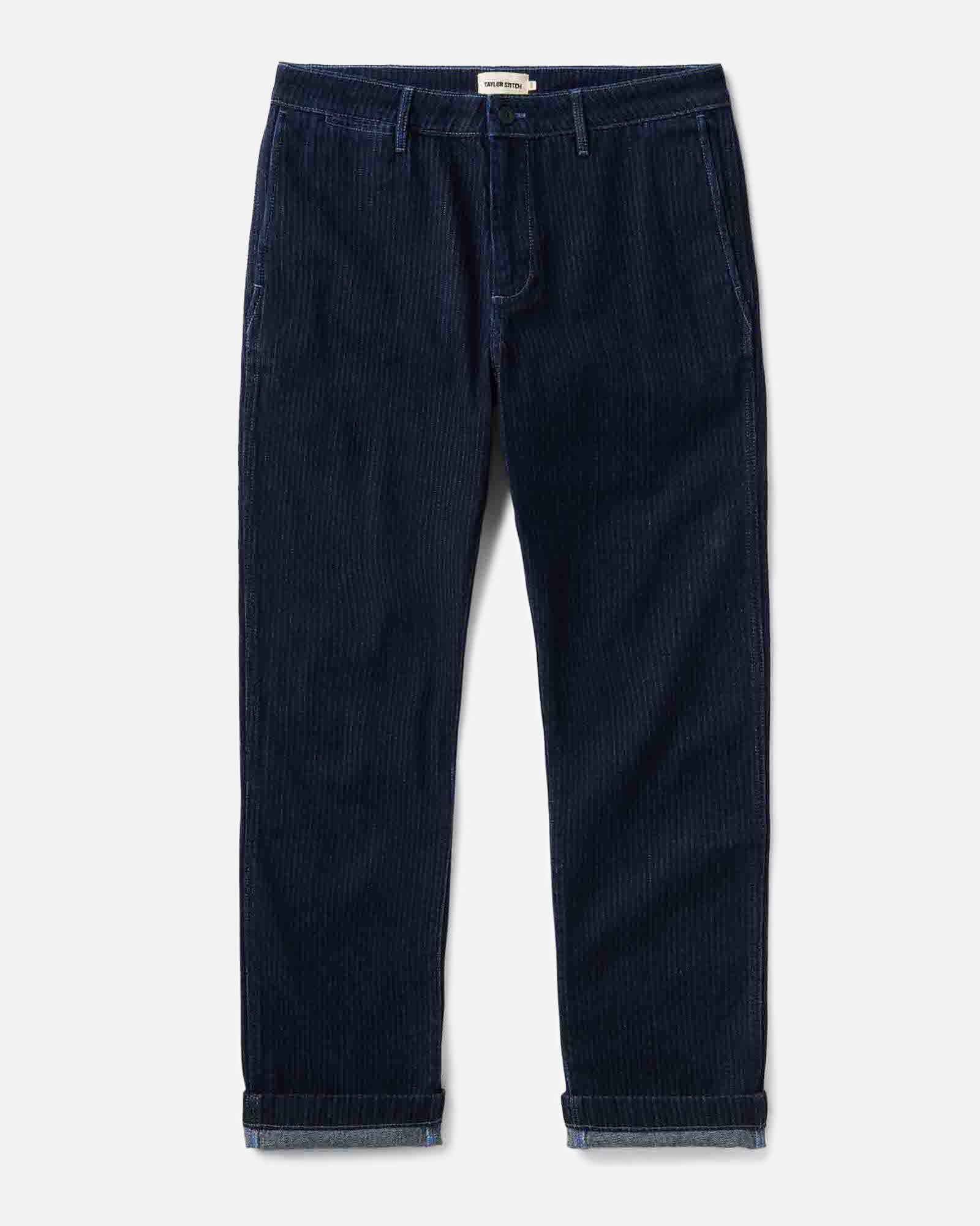 The Camden Pant in Rinsed Indigo Roped Denim: Alternate Image 5, Bottoms by Taylor Stitch