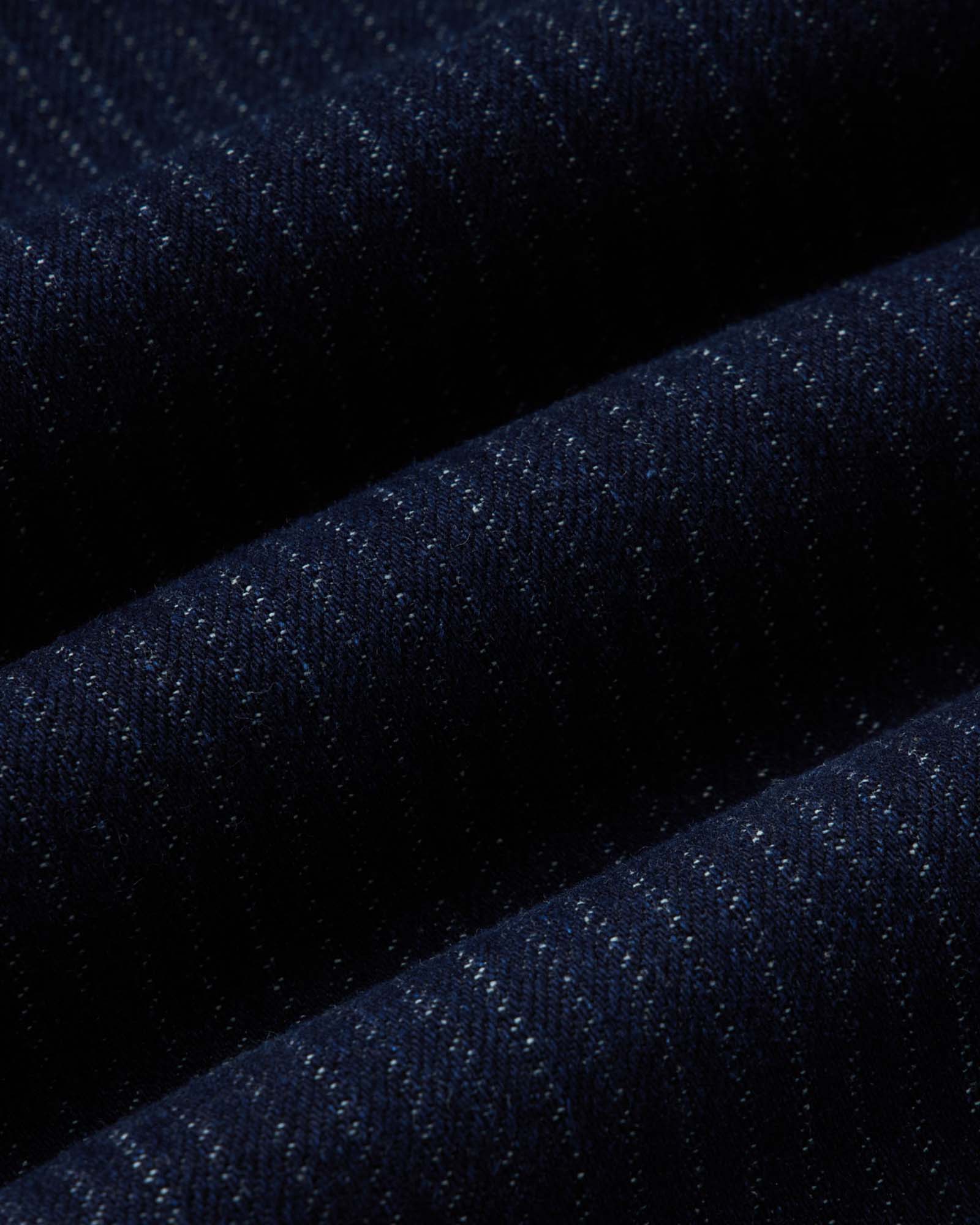 material shot of the fabric on The Camden Pant in Rinsed Indigo Roped Denim, Bottoms by Taylor Stitch