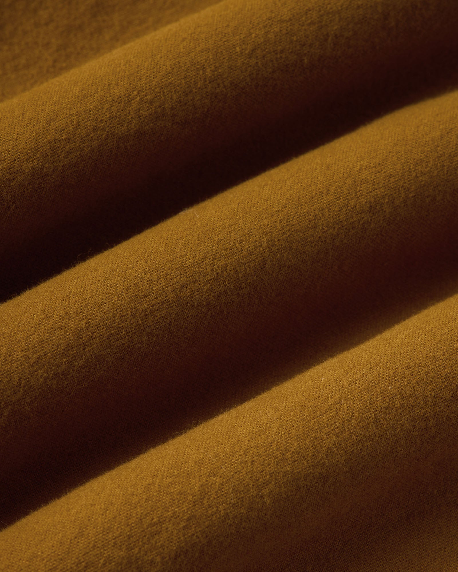 material shot of the fabric on The Yosemite Shirt in Saffron, Wovens by Taylor Stitch