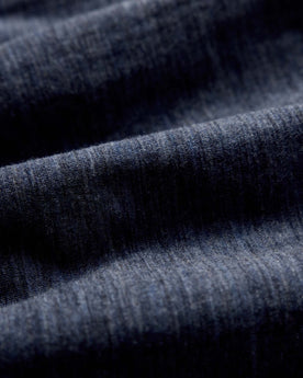 material shot of fabric detailing on The Merino Boxer in Heather Navy, Accessories by Taylor Stitch