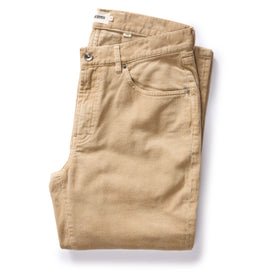 flatlay of The Slim All Day Pant in Light Khaki Cord