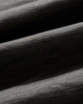 material shot of the fabric on The Merino Polo in Heather Army, Knits by Taylor Stitch