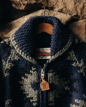 The Seawall Hand-Knit Sweater in Navy Kilim: Alternate Image 4, Knits by Taylor Stitch