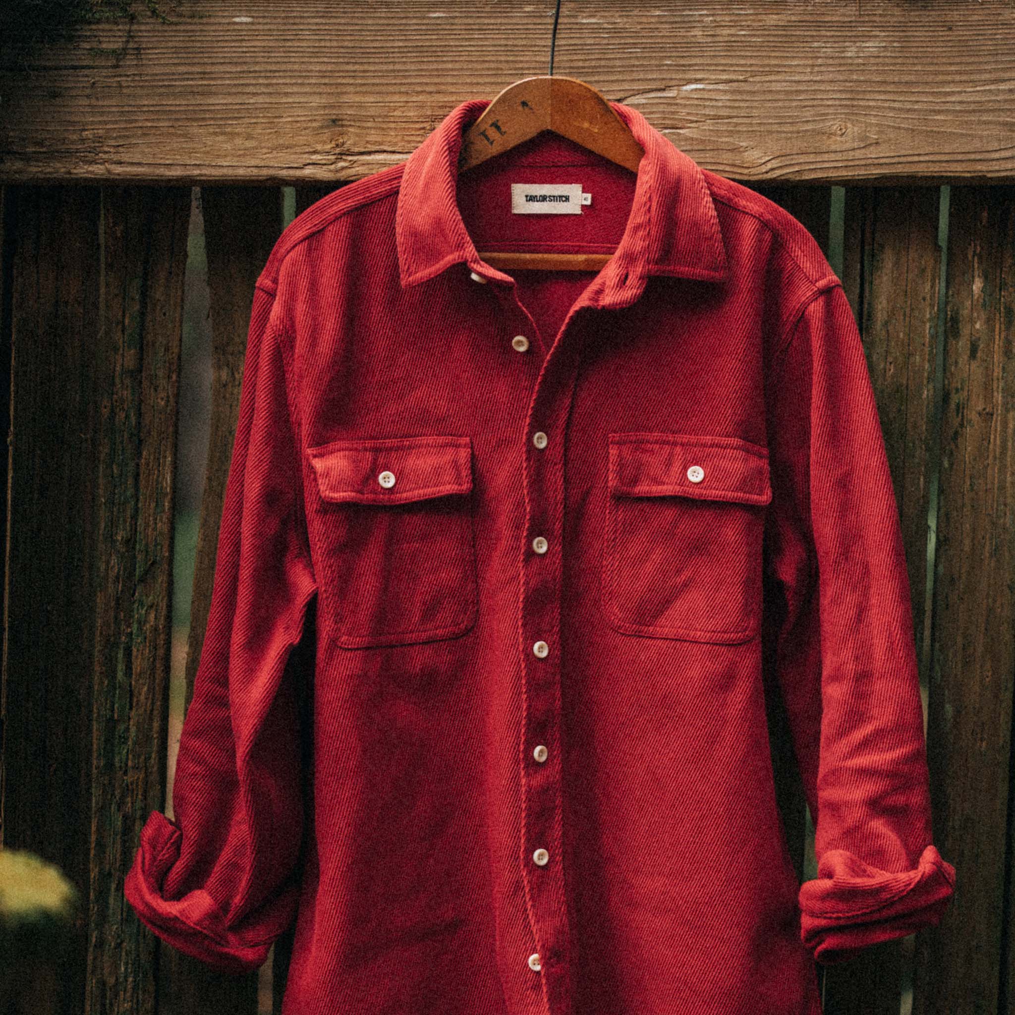 The Ledge Shirt in Cardinal: Alternate Image 3, Wovens by Taylor Stitch