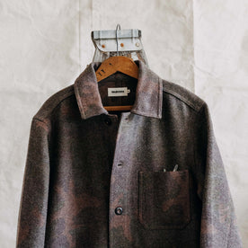 The Ojai Jacket in Heathered Camo Wool: Alternate Image 4