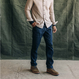 The Trail Pant in Dark Navy Bedford Cord - featured image