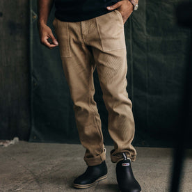 The Trail Pant in Light Khaki Bedford Cord - featured image