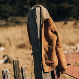 The Wright Jacket in Camel Shearling Leather: Alternate Image 5