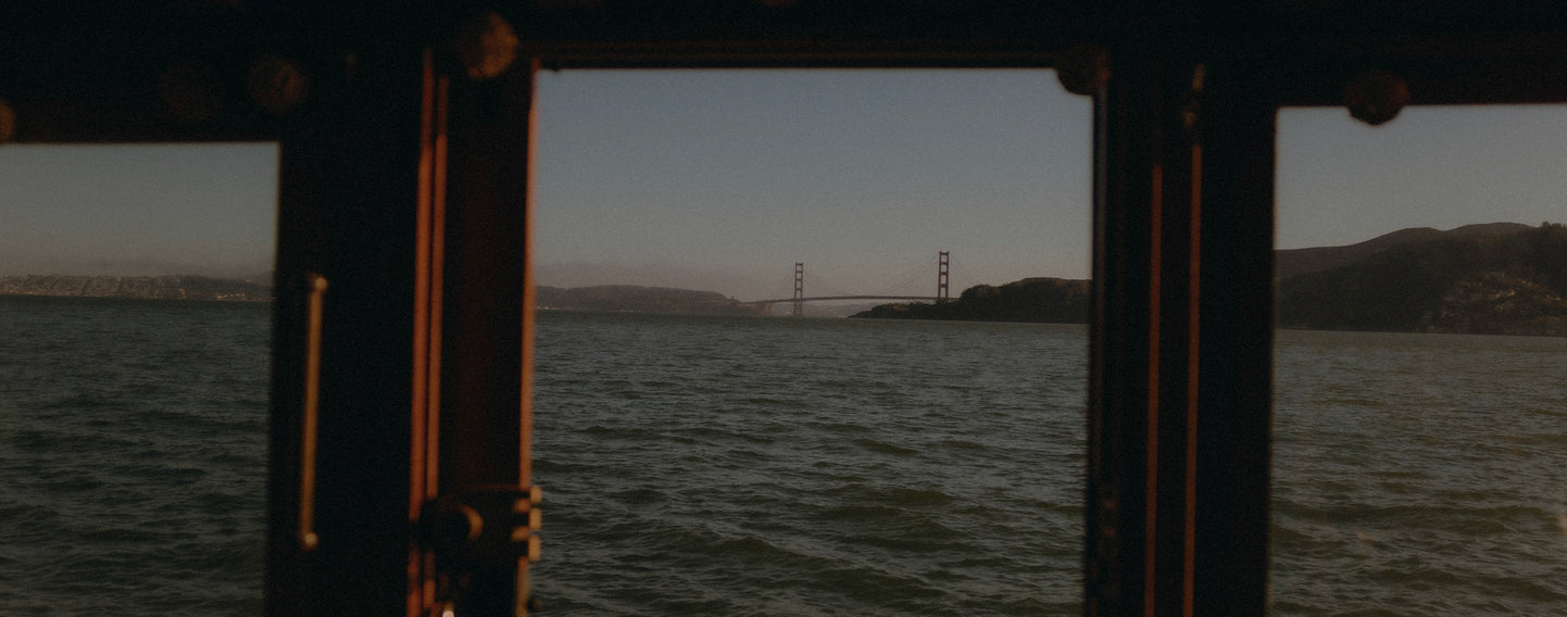 editorial image of the Golden Gate Bridge,  by Taylor Stitch