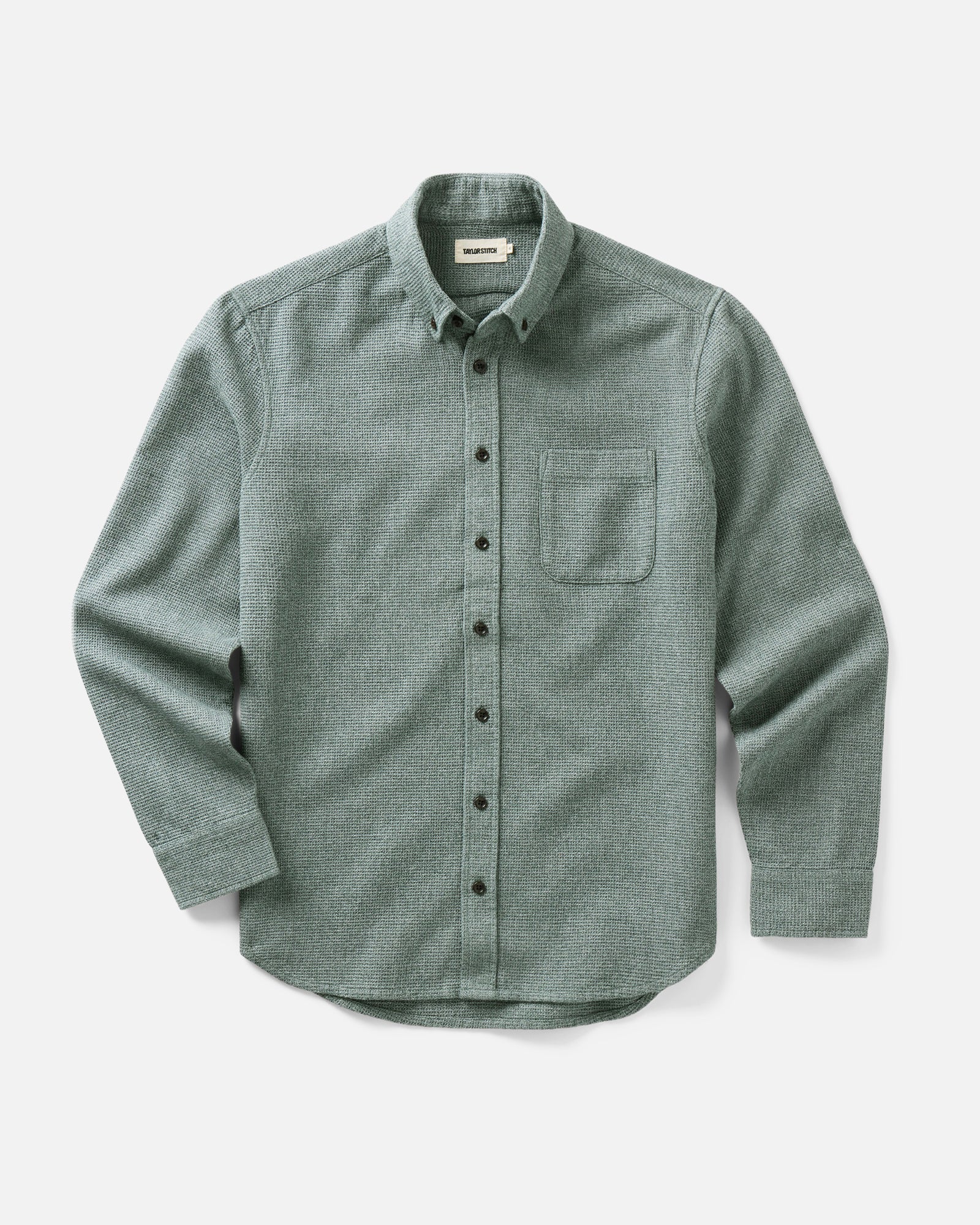 flatlay of The Jack in Pine Twist Waffle, Wovens by Taylor Stitch