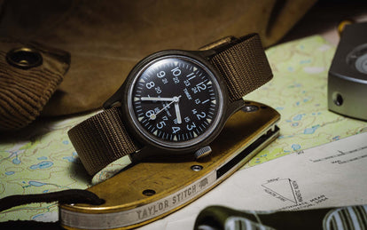 The 1991 Timex Camper on a map
