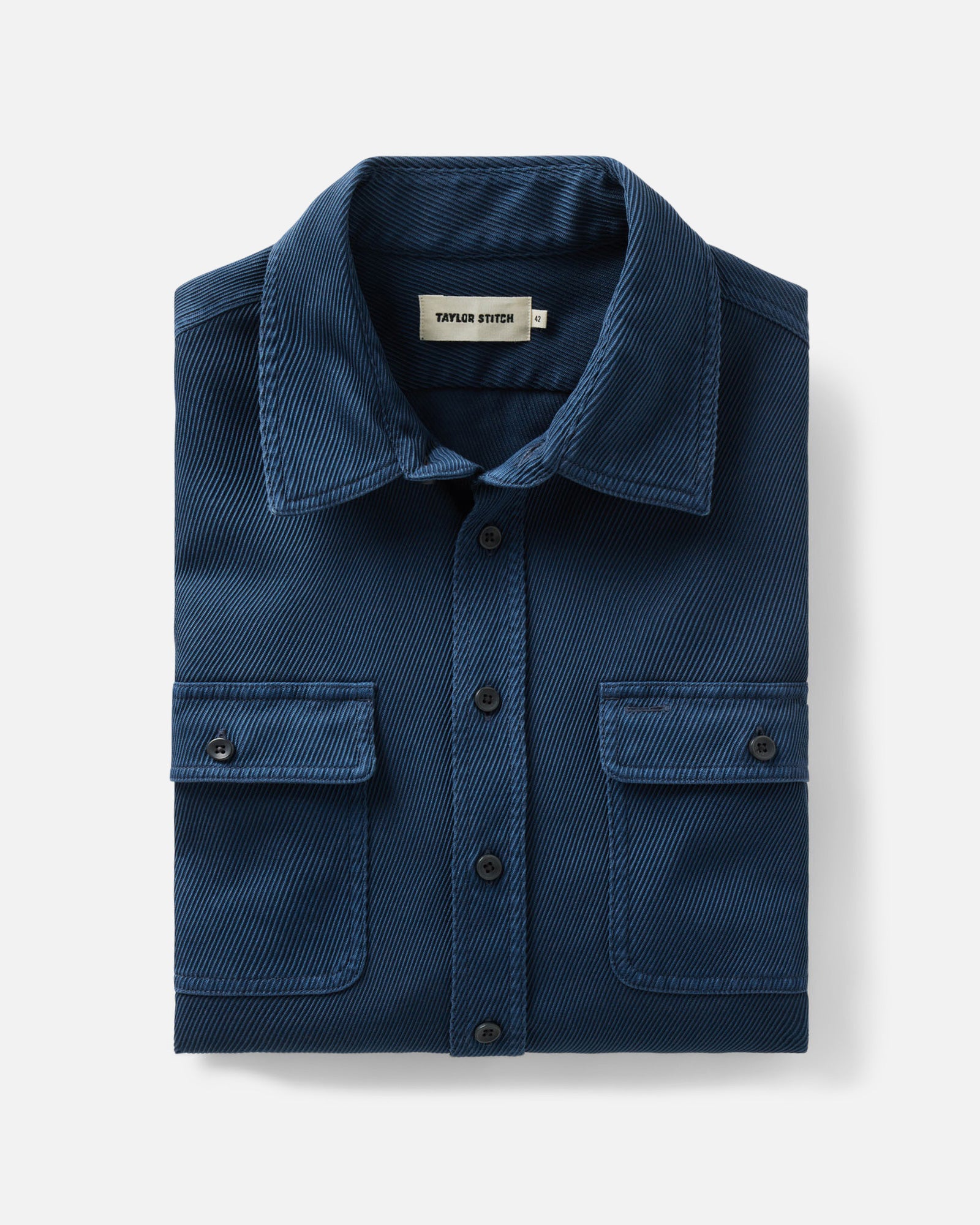 The Ledge Shirt in Atlantic Twill: Featured Image, Wovens by Taylor Stitch