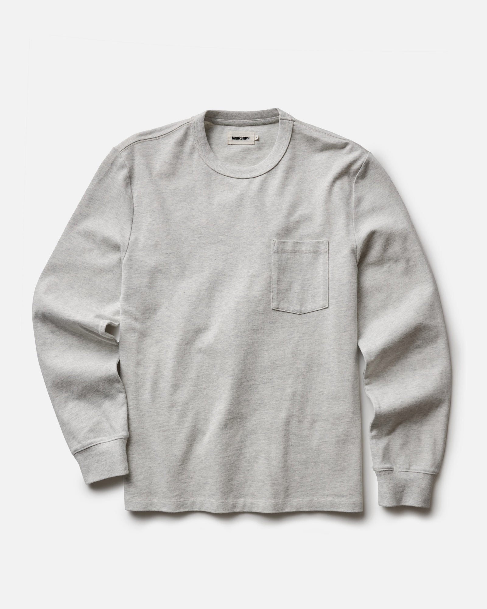 The Long Sleeve Shop Tee in Oat Twist: Featured Image, Knits by Taylor Stitch