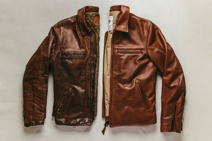 Cafe racer jacket.