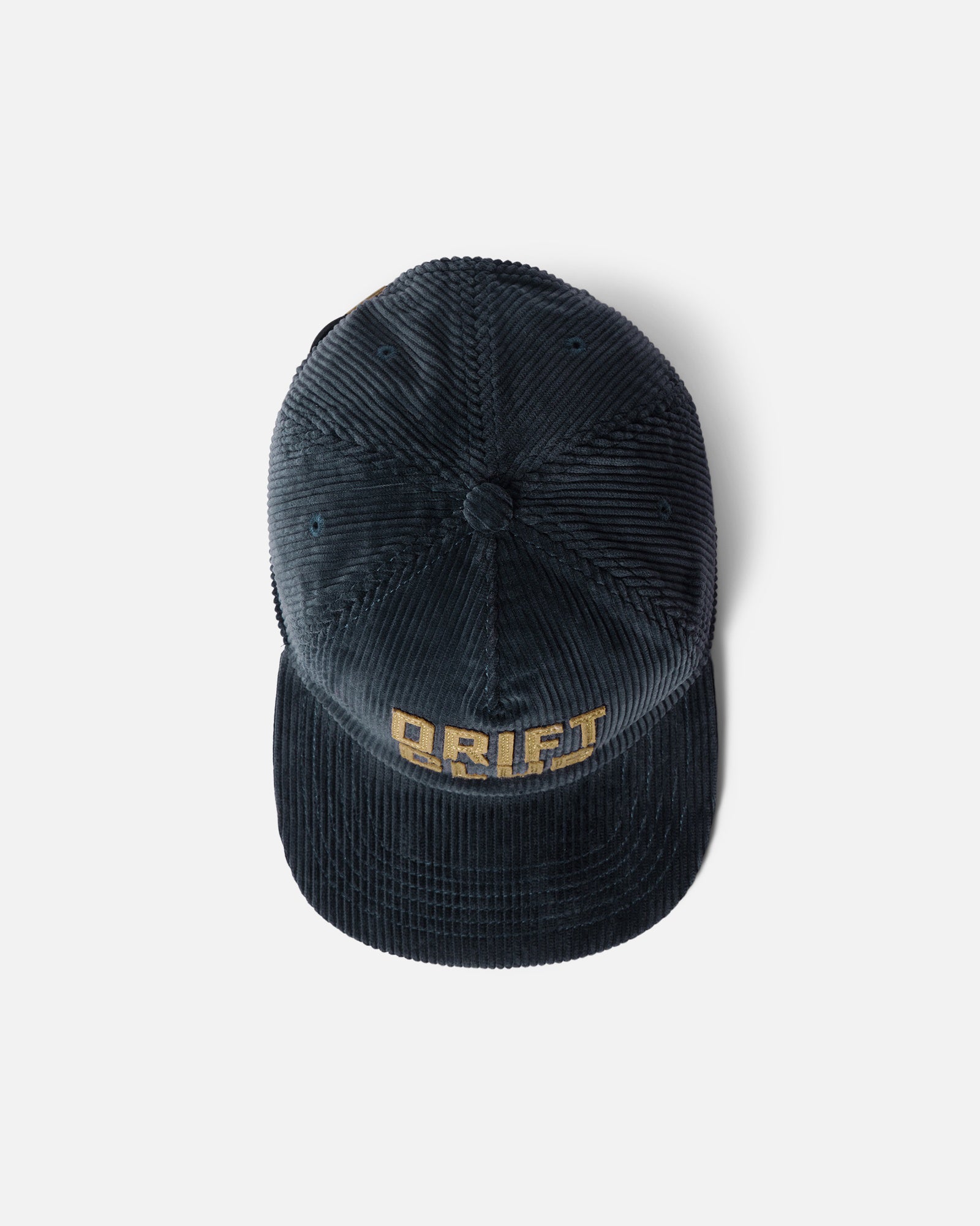 top angle of The Mercer Cap in Drift Club, Accessories by Taylor Stitch