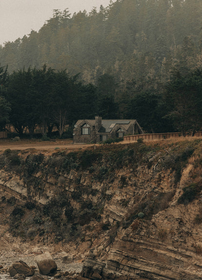 A house on the Northern California coast