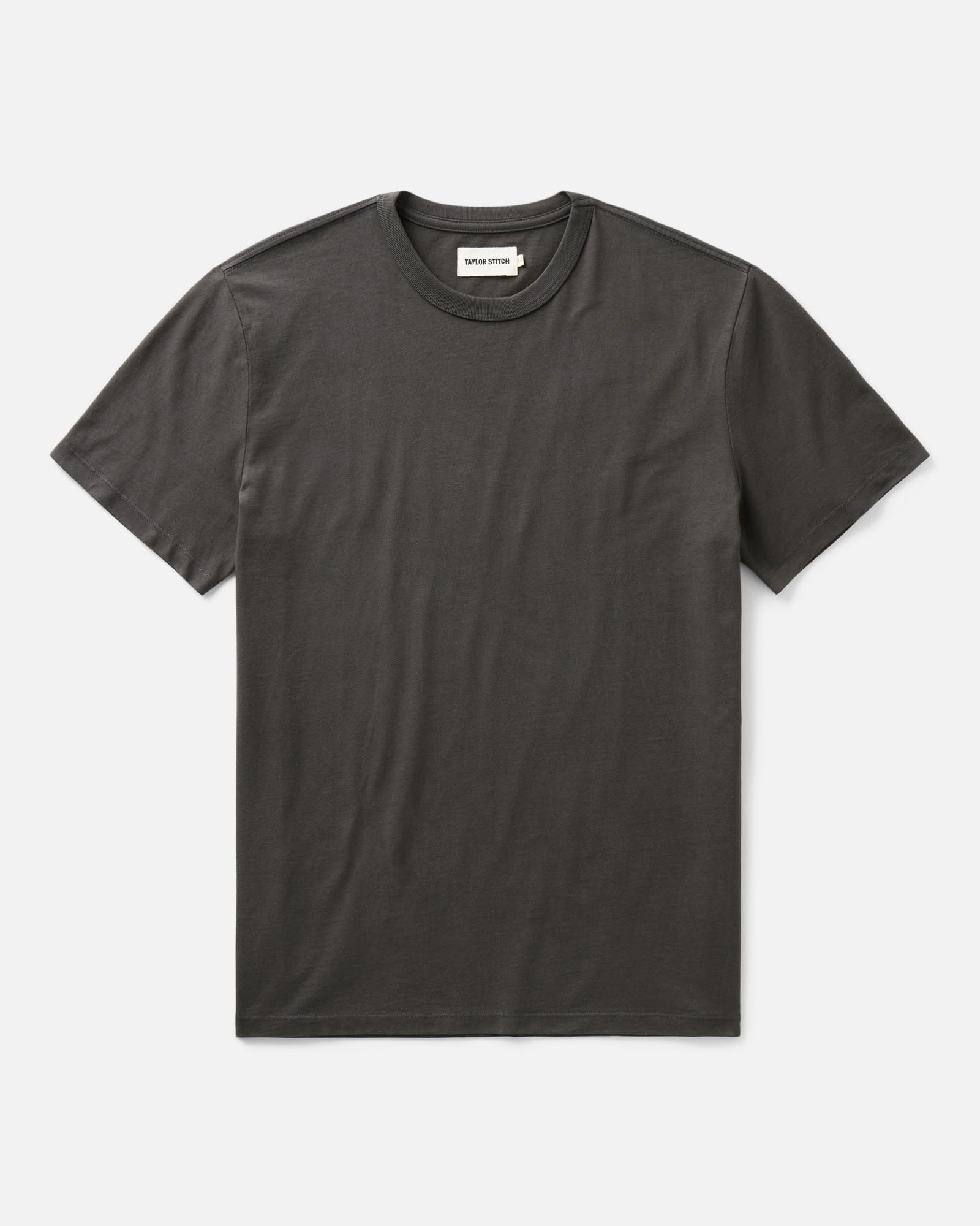flatlay of The Regenerative Cotton Tee in Soil, Knits by Taylor Stitch