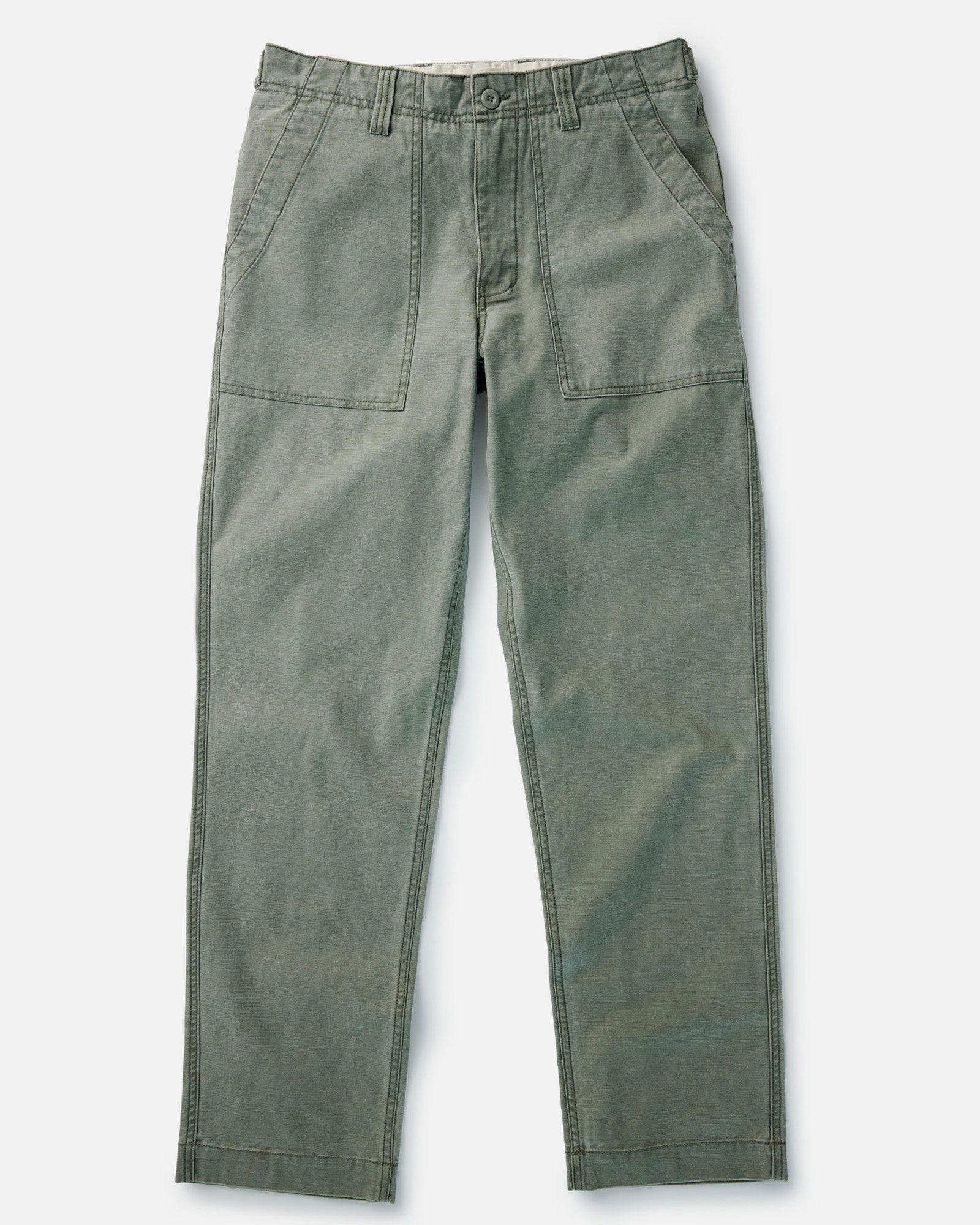 The Surplus Pant in Field Olive Reverse Sateen: Alternate Image 4, Bottoms by Taylor Stitch