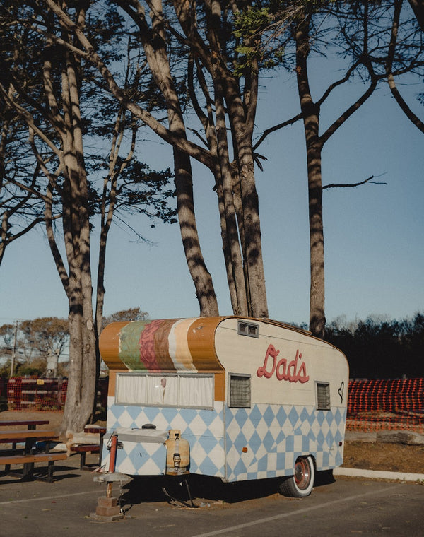 Dad's Luncheonette caboose exterior