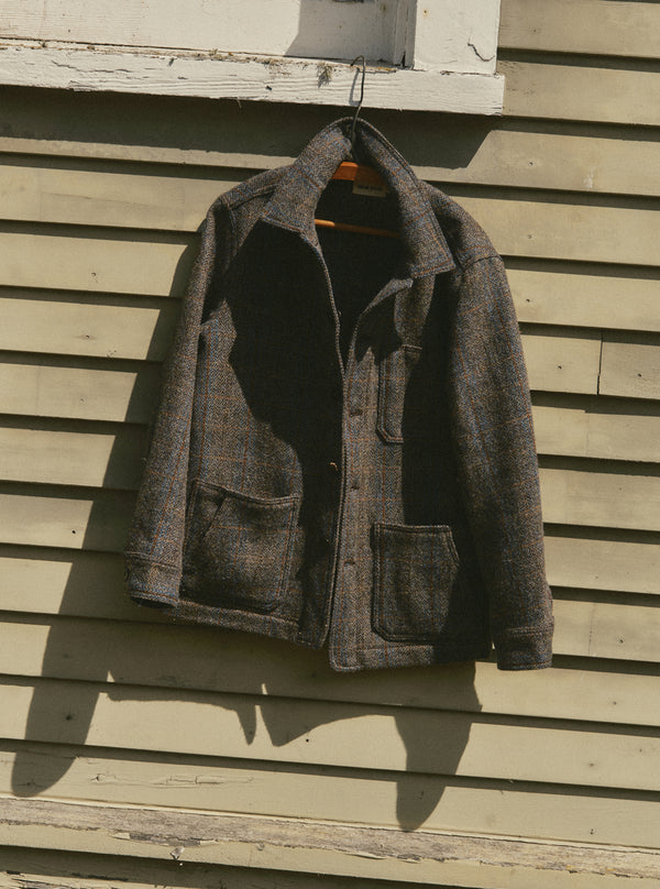 The Ojai Jacket hanging on a wall