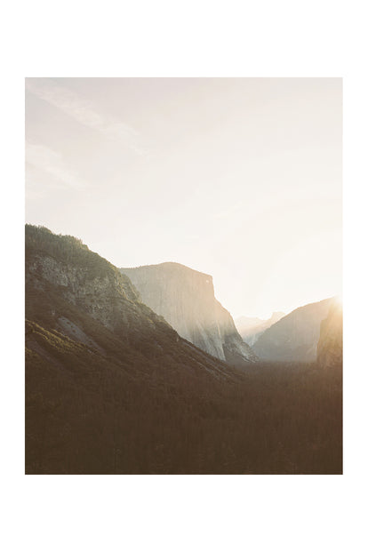 A film photo of the Half Dome in Yosemite