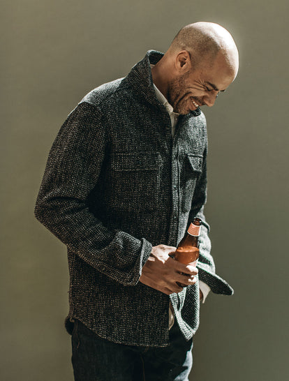 Summit Shirt, Natural Cord Jack, Jeans, Trench Boot