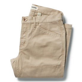flatlay of The Chore Pant in Sand Boss Duck