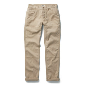 flatlay of The Chore Pant in Sand Boss Duck, shown in full
