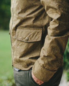 The Beach Jacket in Olive: Alternate Image 3, Outerwear by Taylor Stitch