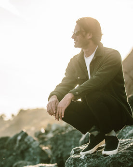 The Big Sur Jacket in Heather Olive Polartec: Alternate Image 5, Outerwear by Taylor Stitch