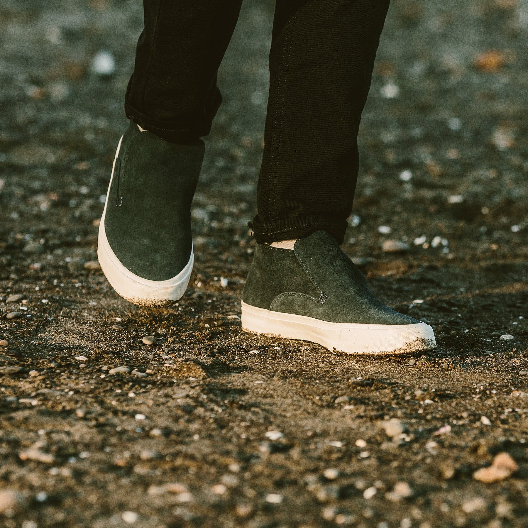 The Huntington Middie in Navy: Alternate Image 2, Footwear by Taylor Stitch