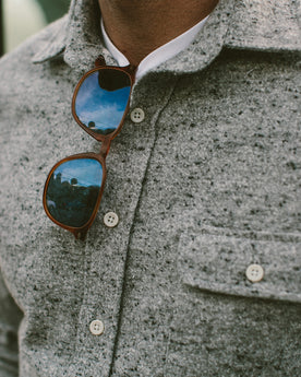 The Sun Down Shirt in Speckled Grey: Alternate Image 5, Wovens by Taylor Stitch