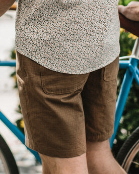 The Camp Short in British Khaki Ripstop: Alternate Image 3, Shorts by Taylor Stitch