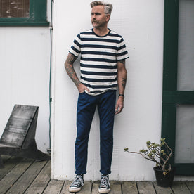 The Slim Jean in Double Indigo Standard - featured image