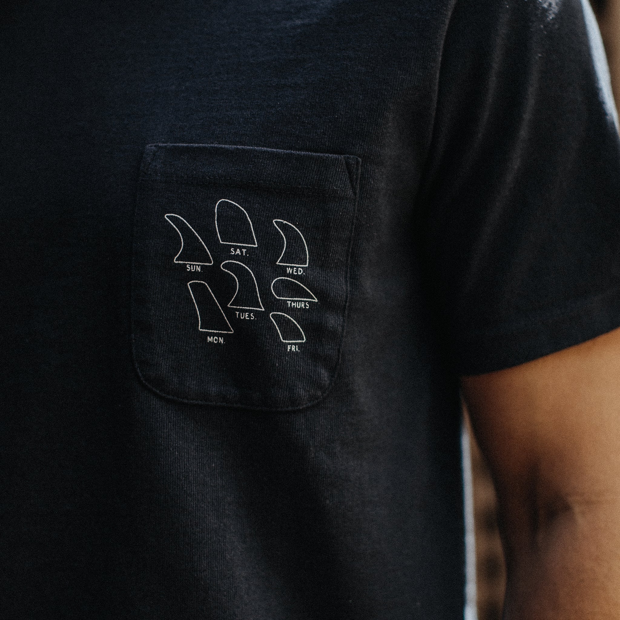 The Heavy Bag Tee in Daily Fins: Alternate Image 2, Knits by Taylor Stitch