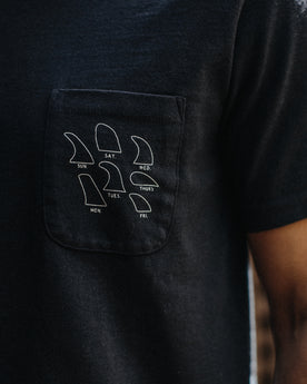 The Heavy Bag Tee in Daily Fins: Alternate Image 2, Knits by Taylor Stitch