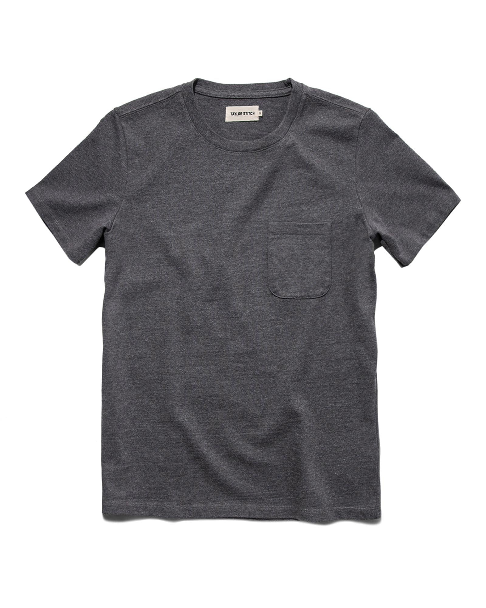 The Heavy Bag Tee in Heather Grey: Featured Image, Knits by Taylor Stitch