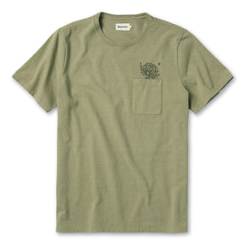 The Heavy Bag Tee in Sage Dahlia - featured image