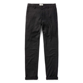 flatlay of The Carmel Pant in Dark Charcoal