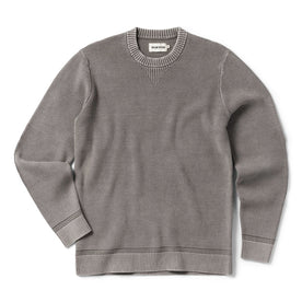 The Moor Sweater in Steeple Grey - featured image