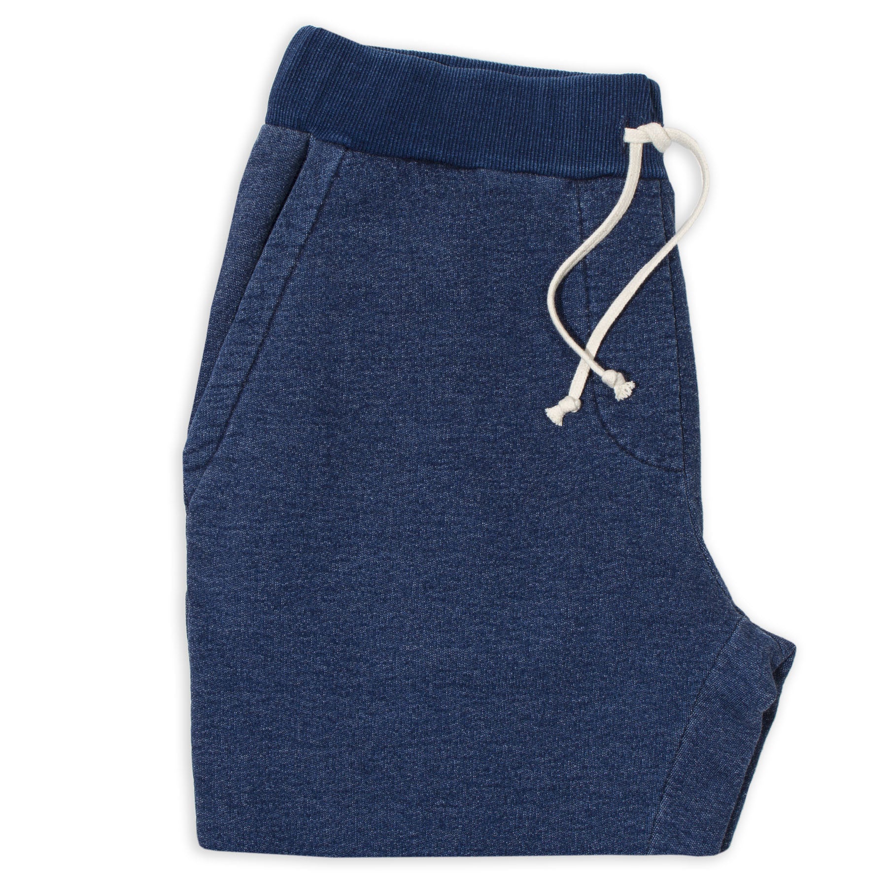 Sea Washed Indigo Fleece Sweatpants: Featured Image, Pants by Taylor Stitch