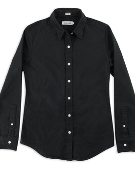 The Katherine in Washed Black Oxford: Featured Image, Wovens by Taylor Stitch