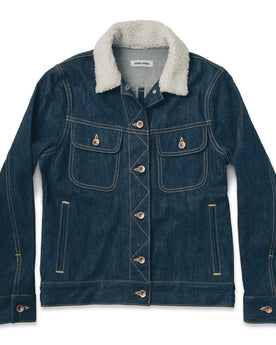 The Pacific Jacket in Sea Washed Selvage Denim: Featured Image, Outerwear by Taylor Stitch