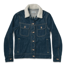 The Pacific Jacket in Sea Washed Selvage Denim: Featured Image