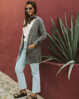 The Frida Cardigan in Charcoal: Alternate Image 2, Knits by Taylor Stitch