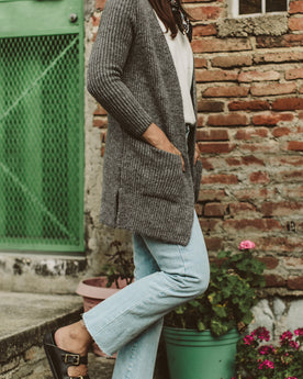 The Frida Cardigan in Charcoal: Alternate Image 4, Knits by Taylor Stitch