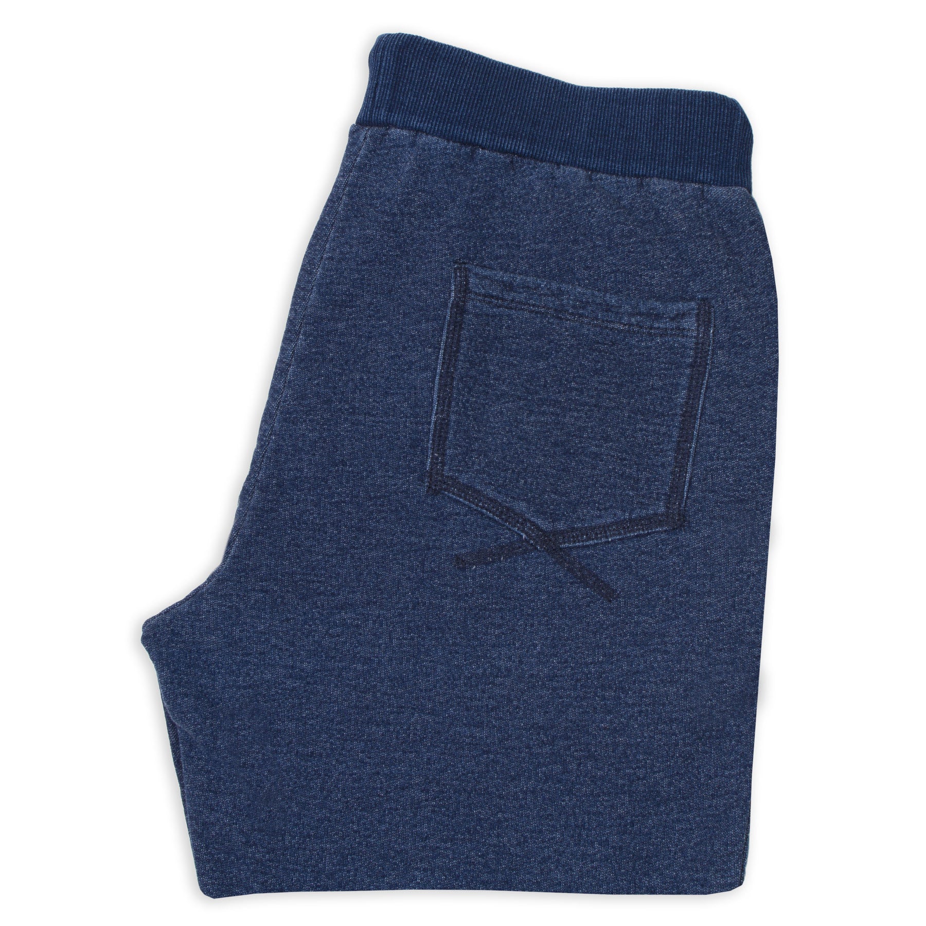 Sea Washed Indigo Fleece Sweatpants: Alternate Image 2, Pants by Taylor Stitch
